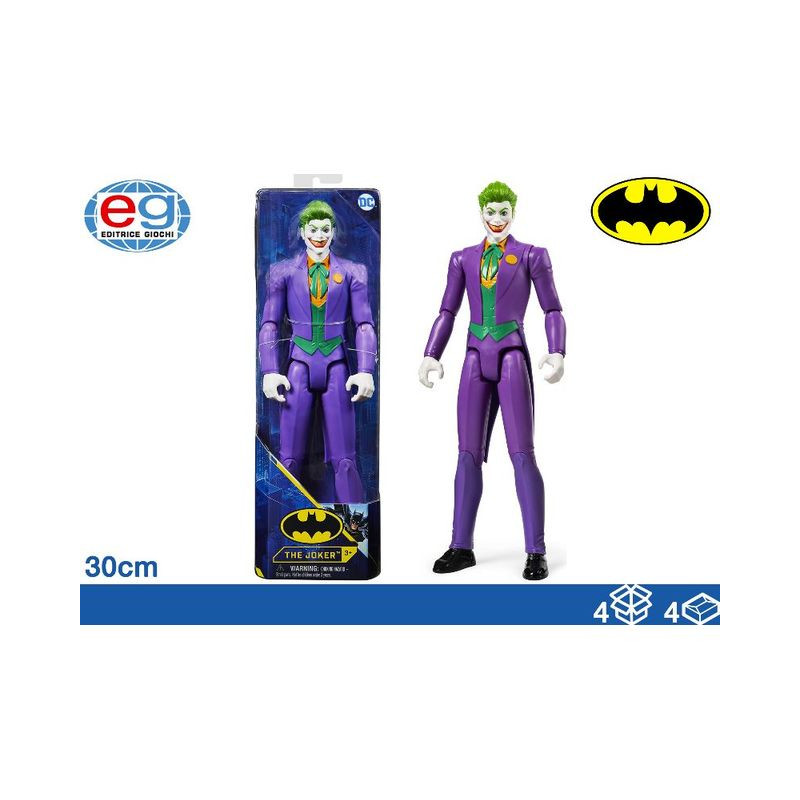 BATMAN PERSONAGGIO JOKER 30CM EAN 0778988009420 INGROSSO PERSONAGGI SUPEREROI MARVEL