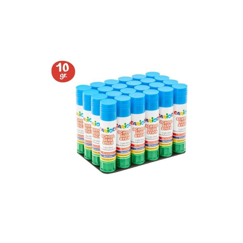 COLLA STICK 10GR CARIOCA (24) EAN 8003511303471 INGROSSO COLLA