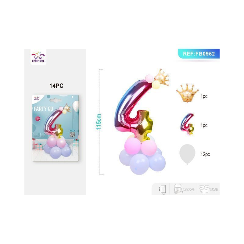 SET PALLONCINI MYLAR N.4 COL. 115CM 14PZ EAN 8058617598528 INGROSSO PALLONCINI COMPLEANNO SET PALLONCINI MYLAR N.4 COL. 115CM 14PZ EAN 8058617598528 INGROSSO PALLONCINI COMPLEANNO
