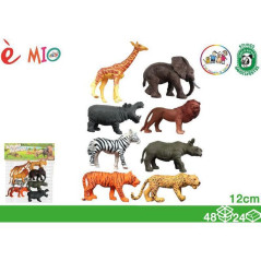 INGROSSO GIOCATTOLI ANIMALI SAVANA 8PZ BUSTA 35X29 8052286071610 BUSTE SOLDATINI E ANIMALI BUSTE ANIMALI GIOCATTOLO