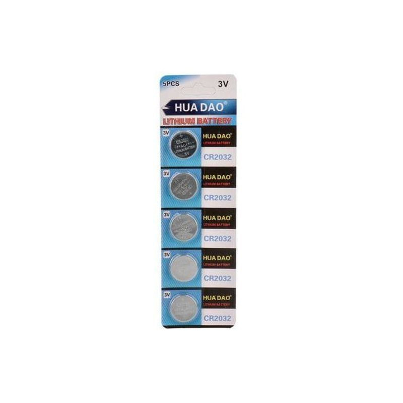 SET 5 BATTERIE A BOTTONE CR2032 EAN 8021029856944 INGROSSO PILE A BOTTONE
