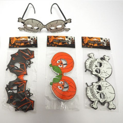 INGROSSO OCCHIALI CARTA 3ASS HALLOWEEN 8021029783448 CREARE ITALIA 78344 ARTICOLI HALLOWEEN SET TRAVESTIMENTI HALLOWEEN