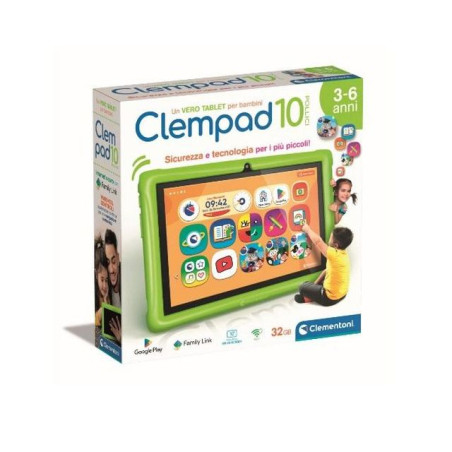 INGROSSO GIOCATTOLI CLEMPAD 10'' - 3-6 ANNI 8005125167951 GIOCHI E GIOCATTOLI GIOCHI ELETTRONICI PC E TABLET