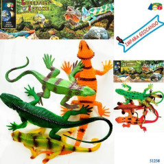 INGROSSO HALLOWEEM BUSTA LUCERTOLE E IGUANE ASS 8034094807063 ACCESSORI HALLOWEEN ANIMALI E INSETTI HALLOWEEN