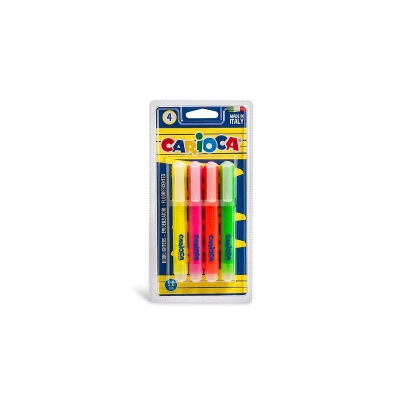 CARIOCA MEMORY ASS. SCAT. 4PZ EVIDENZIAT EAN 8003511428679 INGROSSO EVIDENZIATORI