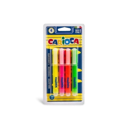CARIOCA MEMORY ASS. SCAT. 4PZ EVIDENZIAT EAN 8003511428679 INGROSSO EVIDENZIATORI