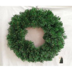 INGROSSO ARTICOLI NATALIZI CORONA AGHI PINO D.50CM 8021029202444 DECORAZIONI NATALIZIE OGGETTISTICA NATALIZIA