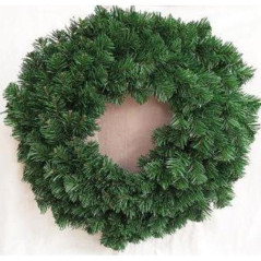 INGROSSO ARTICOLI NATALIZI CORONA AGHI PINO D.60CM 8021029202451 DECORAZIONI NATALIZIE OGGETTISTICA NATALIZIA