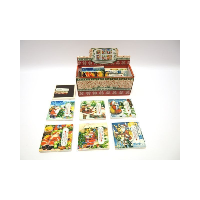 MAGNETE CERAMICA NAT C/TERMOMETRO ASS EAN 8021029759795 INGROSSO CALAMITE NATALIZIE