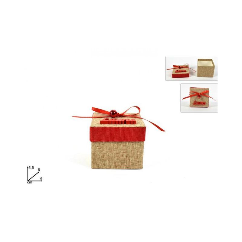 RICORDO LAUREA SCATOLA QUADRATA LT20-142 EAN 8034048567142 INGROSSO SCATOLE NATALIZIE