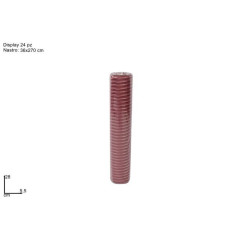INGROSSO ARTICOLI DI NATALE NASTRO ROSA VELLUTO RIGATO 28CMX270CM 8053482134970 ADDOBBI ALBERO NATALE NASTRI NATALIZI PER ADDOBB