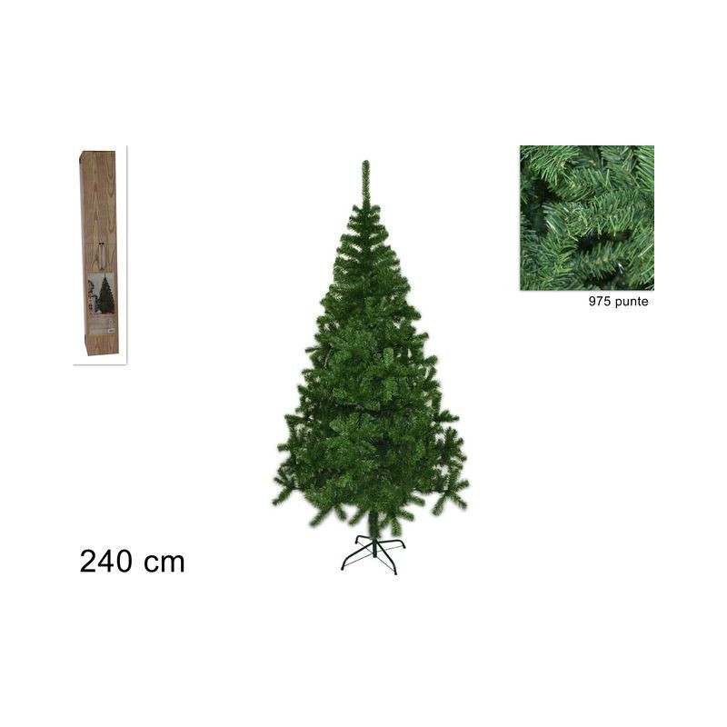 ABETE ECO NEW 240CM EAN 8033113218149 INGROSSO ALBERI DI NATALE ABETE ECO NEW 240CM EAN 8033113218149 INGROSSO ALBERI DI NATALE