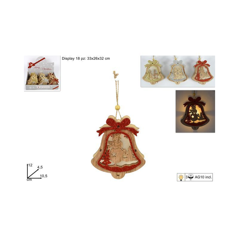 APPENDINO CAMPANA LEGNO C/SCEN.NAT EAN 8033113980534 INGROSSO APPENDINI NATALIZI APPENDINO CAMPANA LEGNO C/SCEN.NAT EAN 8033113980534 INGROSSO APPENDINI NATALIZI