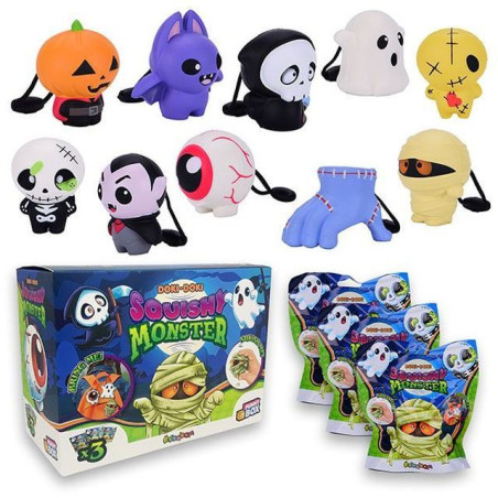 INGROSSO HALLOWEEN DOKI DOKI SQUISHY MONSTER 8057094649129 ARTICOLI HALLOWEEN DECORAZIONI HALLOWEEN