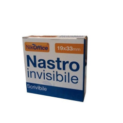 INGROSSO CARTOLERIA NASTRO INVISIBILE 19X33 (8) 8033593028153 COLLA NASTRI SPAGHI NASTRI ADESIVI