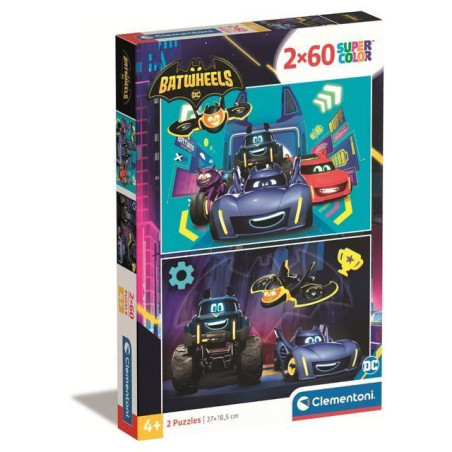 PUZZLE PZ.2X60 BATWHEELS EAN 8005125248124 INGROSSO PUZZLE CLASSICI