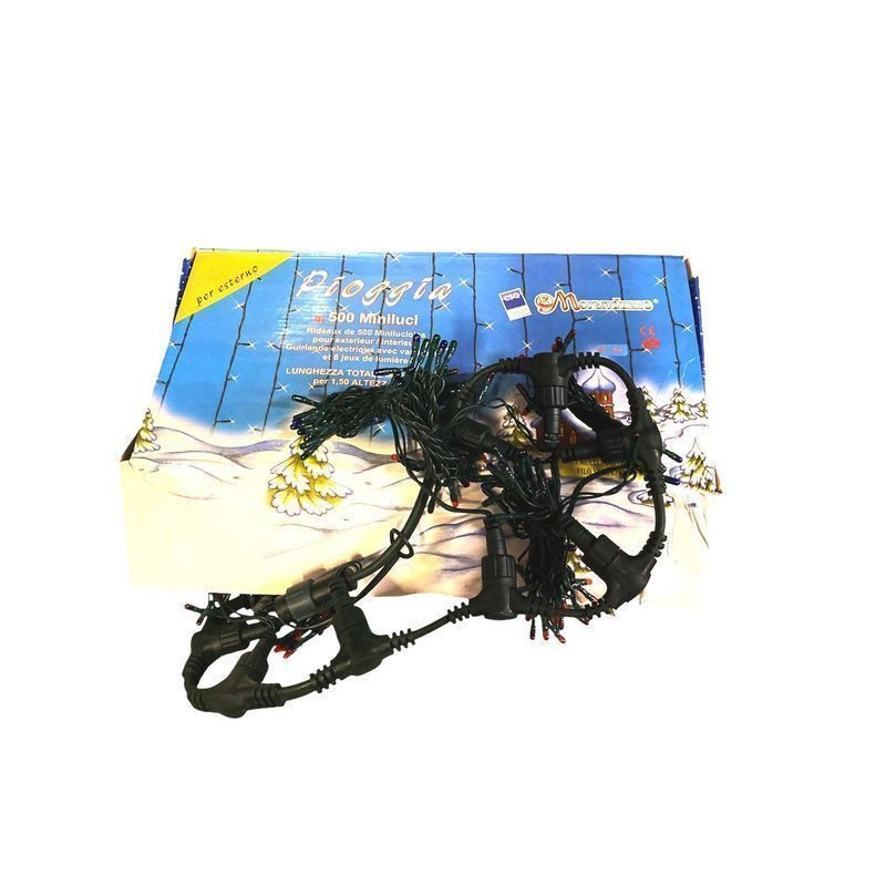 PIOGGIA DI 500 MINILUCI C/MOT. EAN 8005846331082 INGROSSO LUCI NATALIZIE