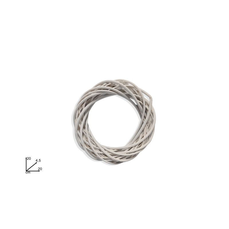 ANELLO LEGNO INTRECCIATO BIANCO D20X4,5M EAN 8053482245775 INGROSSO OGGETTISTICA NATALIZIA ANELLO LEGNO INTRECCIATO BIANCO D20X4,5M EAN 8053482245775 INGROSSO OGGETTISTICA NATALIZIA