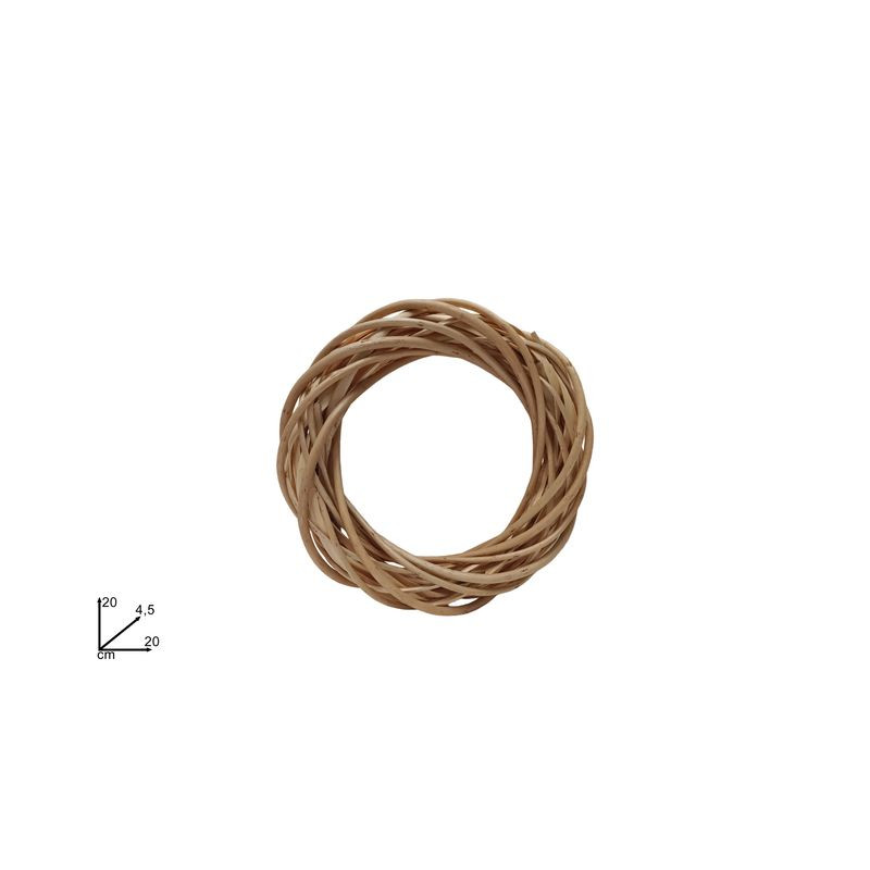 ANELLO LEGNO INTRECCIATO NATUR. D20X4,5C EAN 8053482245928 INGROSSO OGGETTISTICA NATALIZIA ANELLO LEGNO INTRECCIATO NATUR. D20X4,5C EAN 8053482245928 INGROSSO OGGETTISTICA NATALIZIA