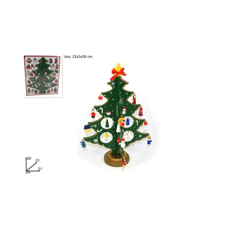 ALBERO LEGNO ADDOBBATO 29CM EAN 8033113743535 INGROSSO OGGETTISTICA NATALIZIA ALBERO LEGNO ADDOBBATO 29CM EAN 8033113743535 INGROSSO OGGETTISTICA NATALIZIA