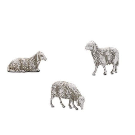 INGROSSO ARTICOLI DI NATALE PECORE CM 10 3 SOGGETTI 8005846456594 PRESEPE E ACCESSORI PERSONAGGI PER IL PRESEPE E ANIMALI