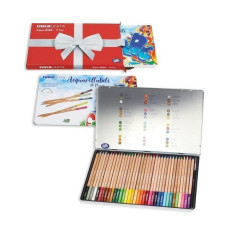 INGROSSO CARTOLERIA PASTELLI MINAPRO WATERCOLOR 36PZ SC.MET. 8055714200583 PENNARELLI MATITE COLORATE TEMPERE MATITE COLORATE