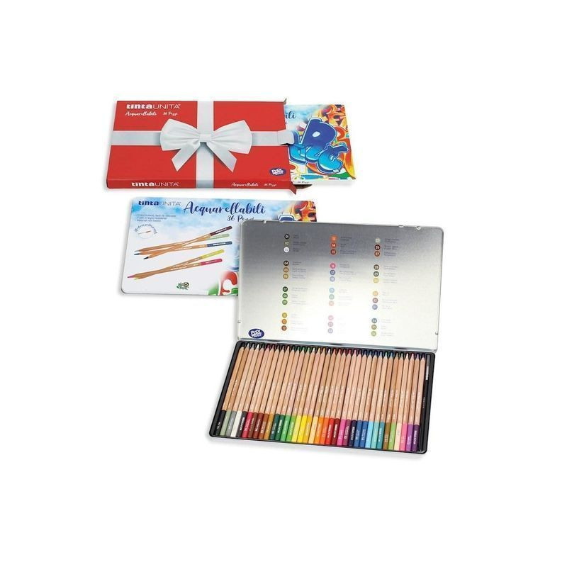 PASTELLI MINAPRO WATERCOLOR 36PZ SC.MET. EAN 8055714200583 INGROSSO MATITE COLORATE