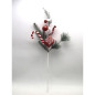 RAMO NATALIZIO H.60CM LINEA CANDY EAN 8021029374783 INGROSSO FIORI FINTI NATALIZI