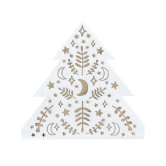 INGROSSO ARTICOLI DI NATALE TOVAGLIOLI PZ.16 NATALE ORO 5038451123554 ACCESSORI NATALIZI PER LA TAVOLA TOVAGLIOLI NATALIZI