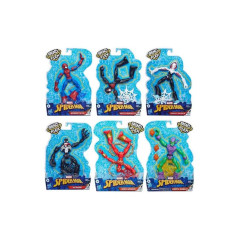 INGROSSO PERSONAGGI SPIDERMAN BEND AND FLEX ASS 5010993792849 GIOCHI E GIOCATTOLI PERSONAGGI SUPEREROI MARVEL