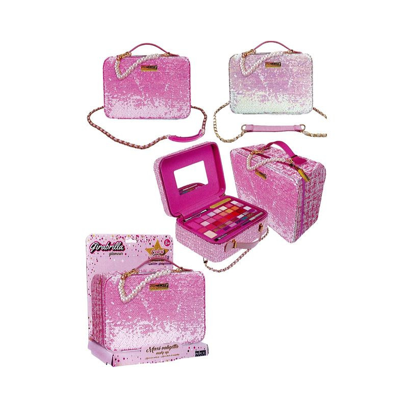 GIRABRILLA MAXI VALIGETTA MAKE UP PINK EAN 8056779191137 INGROSSO BORSETTE E TRACOLLE PER BAMBINE GIRABRILLA MAXI VALIGETTA MAKE UP PINK EAN 8056779191137 INGROSSO BORSETTE E TRACOLLE PER BAMBINE