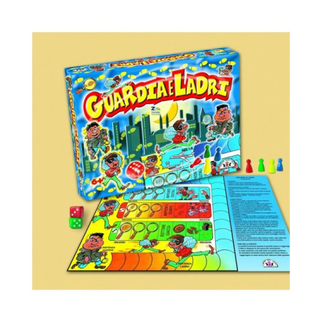 GUARDIA E LADRI EAN 8000888000569 INGROSSO GIOCHI DI SOCIETA