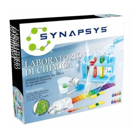 INGROSSO GIOCATTOLI SYNAPSYS LABORATORIO DI CHIMICA 8057457731904 GIOCHI E GIOCATTOLI GIOCHI DIDATTICI E CREATIVI