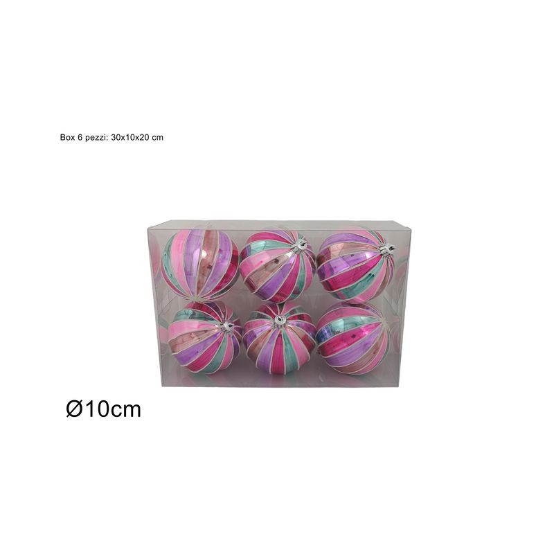 PALLE 8CM 8PZ BICOLORE ROSA LUCIDO EAN 8053482293554 INGROSSO PALLINE DI NATALE E PUNTALI PALLE 8CM 8PZ BICOLORE ROSA LUCIDO EAN 8053482293554 INGROSSO PALLINE DI NATALE E PUNTALI