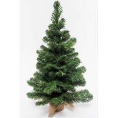INGROSSO ARTICOLI DI NATALE ALBERO SU BASE JUTA H.90CM 8021029376534 ARTICOLI DI NATALE ALBERI DI NATALE