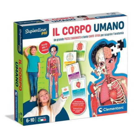 SAPIENTINO PIU - CORPO UMANO EAN 8005125164714 INGROSSO GIOCHI CREATIVI