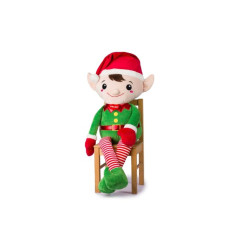 INGROSSO ARTICOLI DI NATALE MAXI ELFO 100CM GAMBE E BRACCIA LUNGHE 8009549268881 DECORAZIONI NATALIZIE PUPAZZI E GNOMI NATALIZI