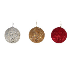INGROSSO ARTICOLI DI NATALE PALLINA NATALE ASS3COL DIAM15 8057586044463 ADDOBBI ALBERO NATALE PALLINE DI NATALE E PUNTALI