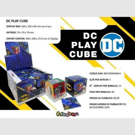 INGROSSO GIOCATTOLI DC PLAY CUBE 8057094649914 GIOCHI E GIOCATTOLI GIOCHI DA EDICOLA
