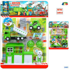 INGROSSO GIOCATTOLI SET MEZZI ECOLOGICI SERV. CITTA' RETROC. 8057438020218 GIOCHI E GIOCATTOLI GIOCHI DA EDICOLA
