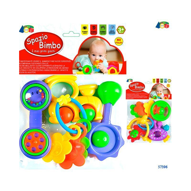 BUSTA SONAGLI SPAZIO BIMBO ASS EAN 8055742220621 INGROSSO GIOCHI PRIMA INFANZIA