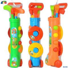 INGROSSO GIOCATTOLI CARRELLO GOLF 3 MAZZE 2 BUCHE 4 PALLINE 8057438020980 SPORT E ARIA APERTA ARTICOLI SPORTIVI