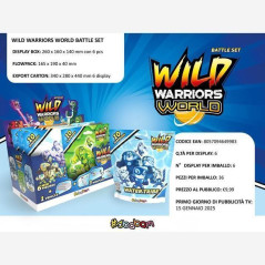 INGROSSO GIOCATTOLI WILD WARRIORS WORLD BATTLE PACK 8057094649983 GIOCHI E GIOCATTOLI GIOCHI DA EDICOLA