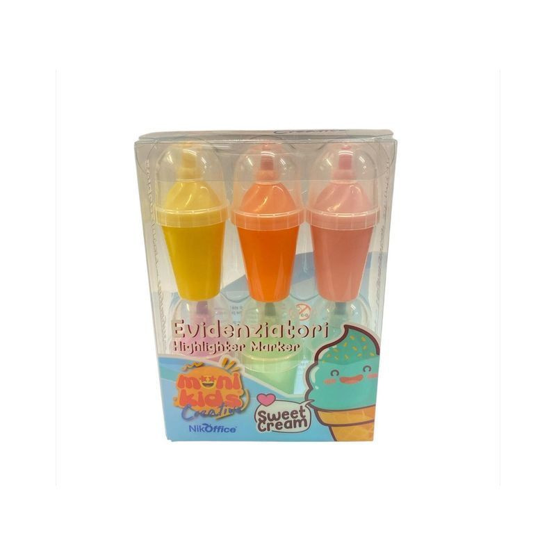 EVIDENZIATORI PZ.6 SWEET CREAM EAN 8051818054473 INGROSSO EVIDENZIATORI