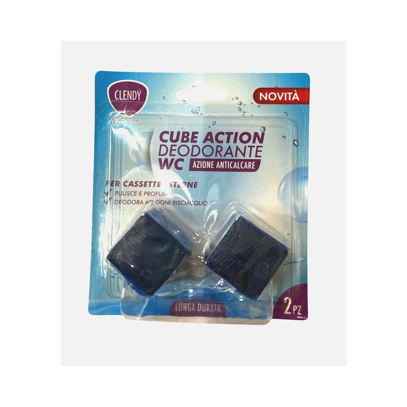 CUBO WC 2 PZ. 50GR EAN 8033532100582 INGROSSO ACCESSORI PULIZIA