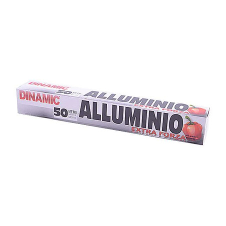 INGROSSO CASALINGHI ALLUMINIO 50 METRI 8018909312645 ACCESSORI CUCINA VASCHETTE DI ALLUMNIO E BOBINE PER ALIMENTI