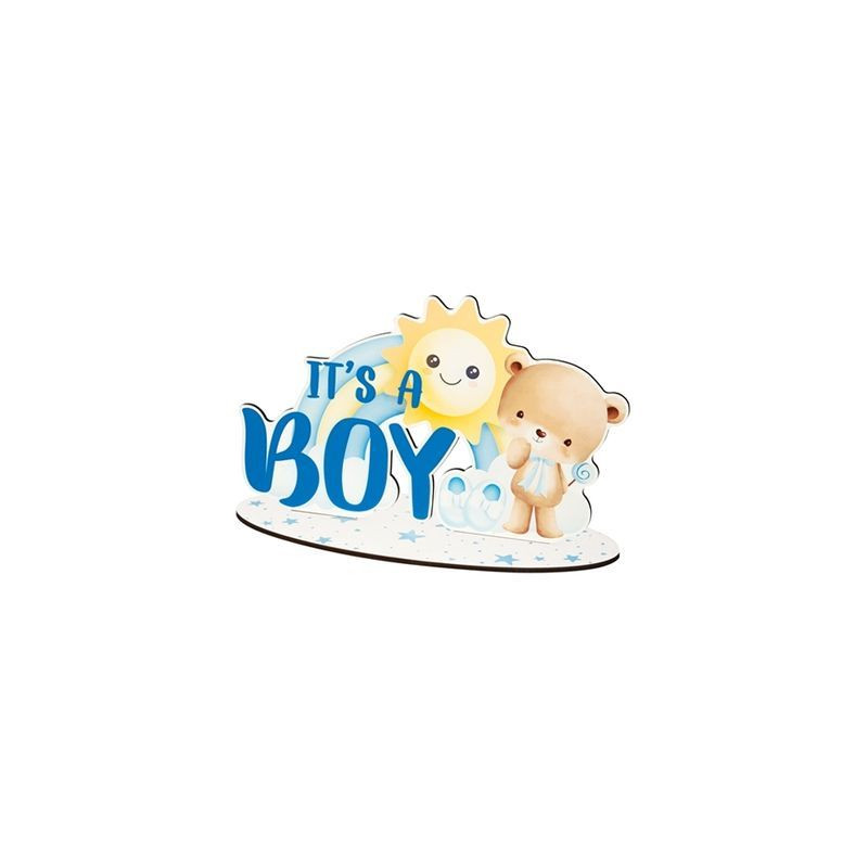 BABY SHOWER LEGNO CM.35 H.22 BOY EAN 8059793667848 INGROSSO ACCESSORI PARTY BABY SHOWER LEGNO CM.35 H.22 BOY EAN 8059793667848 INGROSSO ACCESSORI PARTY