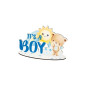 BABY SHOWER LEGNO CM.35 H.22 BOY EAN 8059793667848 INGROSSO ACCESSORI PARTY BABY SHOWER LEGNO CM.35 H.22 BOY EAN 8059793667848 INGROSSO ACCESSORI PARTY