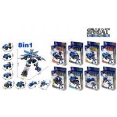 INGROSSO GIOCATTOLI SET COSTRUZIONI SWAT DA 20PZ 8ASS. 8021029958853 GIOCHI E GIOCATTOLI GIOCHI DA EDICOLA