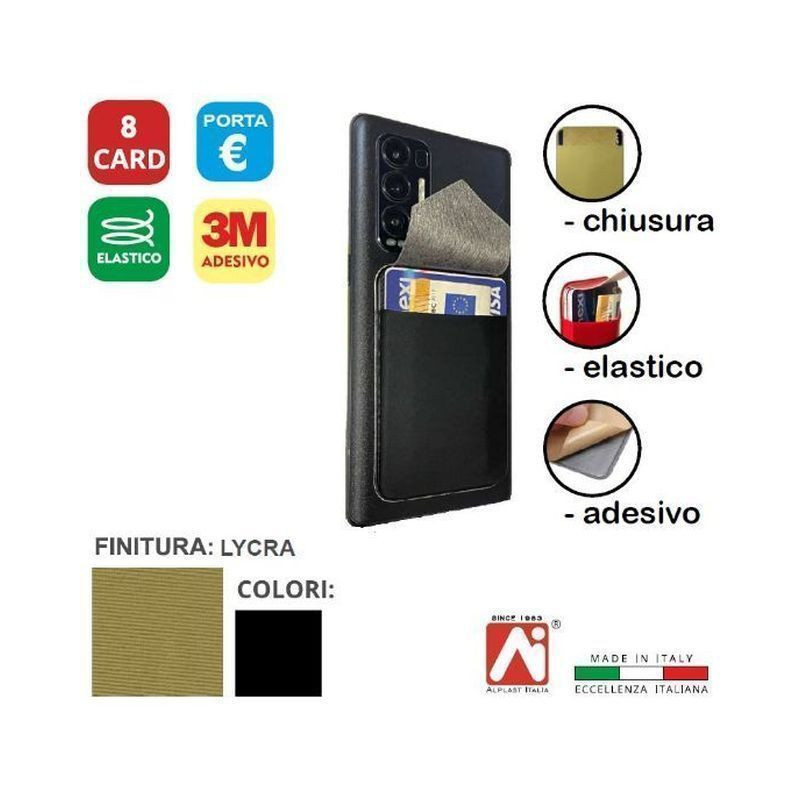 AI-POCKET NERO (24) EAN 8015915001501 INGROSSO PORTA DOCUMENTI TASCABILI